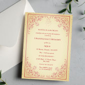 Upanayanam aka Hindu Holy Thread Janeu Zeremonie Einladung