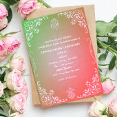 Upanayanam aka Hindu Holy Thread Janeu Zeremonie Einladung