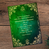 Upanayanam aka Hindu Holy Thread Janeu Zeremonie Einladung