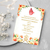 Upanayanam aka Hindu Holy Thread Janeu Zeremonie Einladung