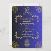 Upanayanam aka Hindu Holy Thread Janeu Zeremonie Einladung (Vorderseite)