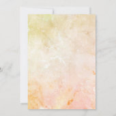 Upanayanam aka Hindu Holy Thread Janeu Zeremonie Einladung (Rückseite)