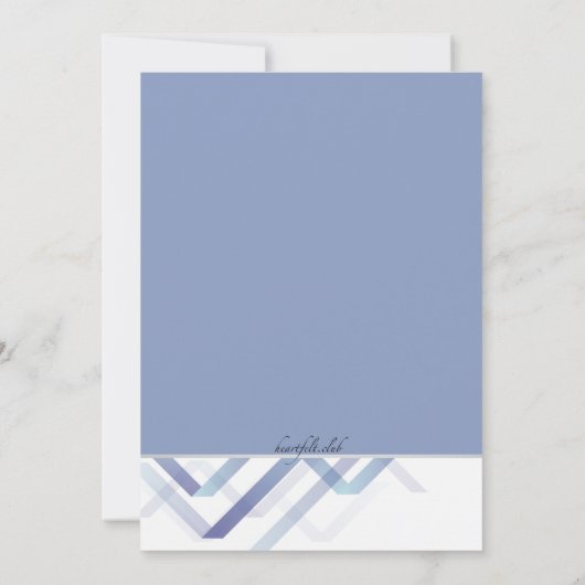 Upbeat Foto Abschluss Einladung (Rückseite)