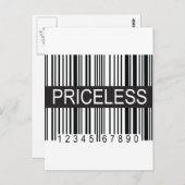 upc-Code-Preise Postkarte (Vorne/Hinten)