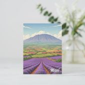 Upcountry Maui Hawaii Travel Postkarte (Stehend Vorderseite)
