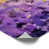 Upcountry Maui Jacaranda Poster (Ecke)