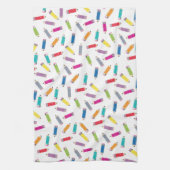 Upcycle Art-Regenbogen zeichnet Muster durch CTP Küchentuch (Vertikal)