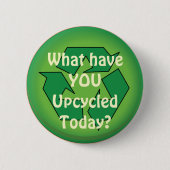 Upcycle recyceln button (Vorderseite)