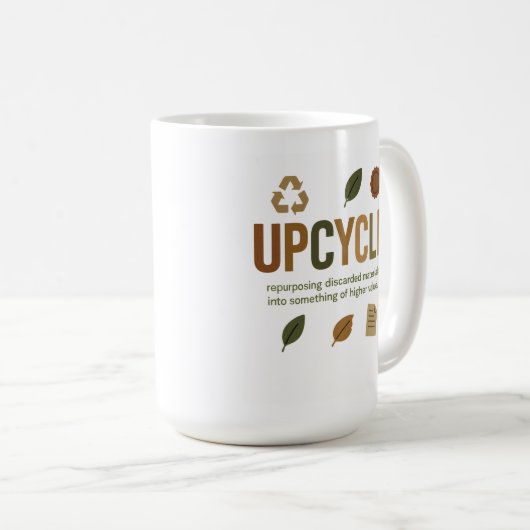 Upcycle Repurposing Discarded Materials Into Somet Kaffeetasse (VorderseiteRechts)