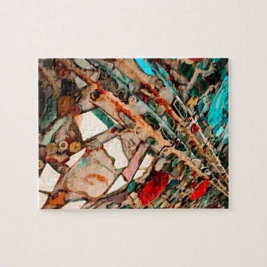Upcycled Mosaic Puzzle (Horizontal)
