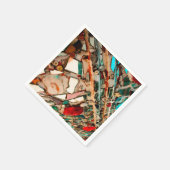 Upcycled Mosaic Serviette (Ecke)