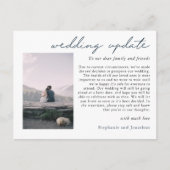 Update des QR-Code-Skripts für das Hochzeitspause- Ankündigungspostkarte (Vorderseite)