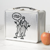 Updog Puny Hotdog Humore Kid Tee Metall Brotdose (Beispiel)