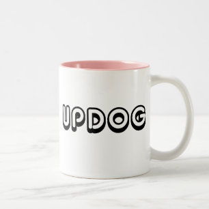 Updog Zweifarbige Tasse