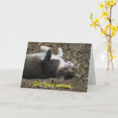Updown Kitty Fee Better Card Karte (Gelbe Blume)
