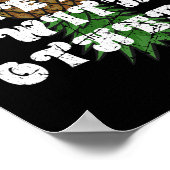 Updown Pineaple Subtle Ohio OH Funny Swinger Poster (Ecke)