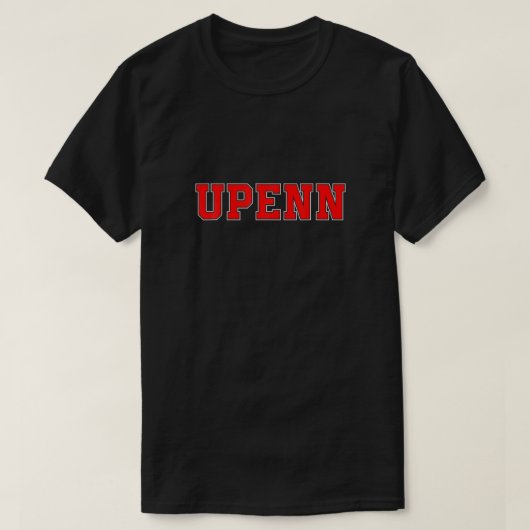 UPenn Athletic University Uni Alumni Style T S S T-Shirt (Design vorne)