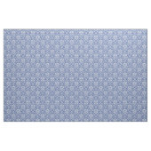 Upervinblau und weißer Damast Stoff (Fat Quarter (45,7 x 55,9 cm))