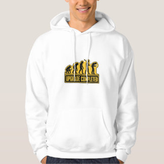 Upgrade abgeschlossen lustige Evolution Hoodie