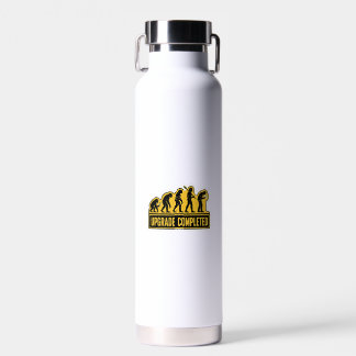 Upgrade abgeschlossen lustige Evolution Trinkflasche