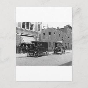 Upgrade der Posttechnik: Anfang der 1900er Jahre Postkarte