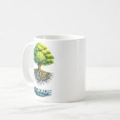 Upgrade Your Mind Design Kaffeetasse (Vorderseite Links)