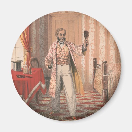 Uphams Haarfarbe, circa 1864 Magnet (Vorne)