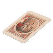 Uphams Haarfarbe, circa 1864 Magnet (Linke Seite)
