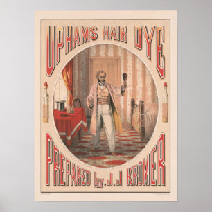 Uphams Haarfarbe, circa 1864 Poster