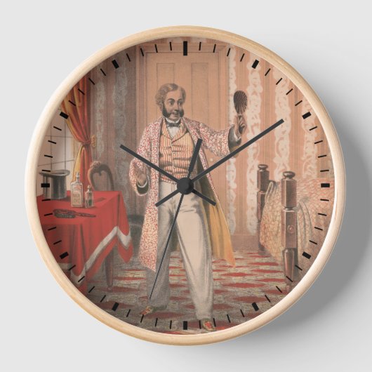 Uphams Haarfarbe, Circa 1864 Uhr (Vorderseite)