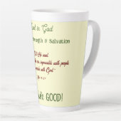 UpHebe Verses Faith Latte Tasse (Rechte Ecke)