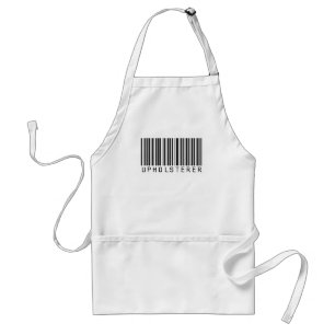 Upholsterer-Bar-Code Schürze