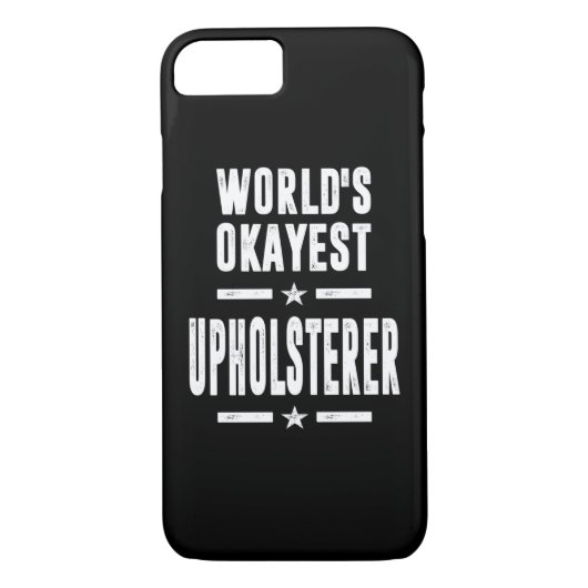 Upholsterer Job Title Gift Case-Mate iPhone Hülle (Rückseite)