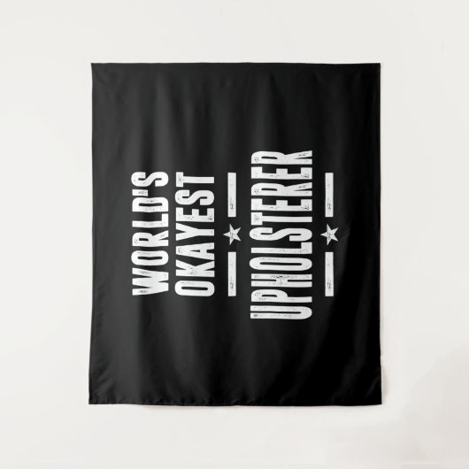 Upholsterer Job Title Gift Wandteppich (Vorderseite)