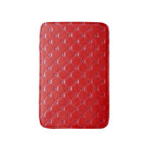 Upholsterie aus echtem Leder: Versatile Dekoration Badematte (Vorderseite Vertikal)