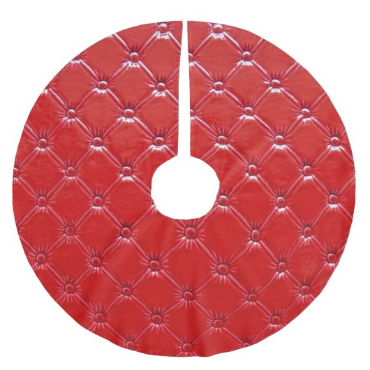 Upholsterie aus echtem Leder: Versatile Dekoration Polyester Weihnachtsbaumdecke (Vorderseite)