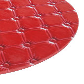 Upholsterie aus echtem Leder: Versatile Dekoration Schneidebrett (Ecke)
