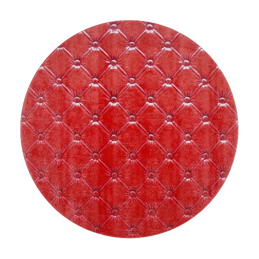 Upholsterie aus echtem Leder: Versatile Dekoration Schneidebrett (Vorderseite)