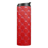 Upholsterie aus echtem Leder: Versatile Dekoration Thermosbecher (Nach links gedreht)