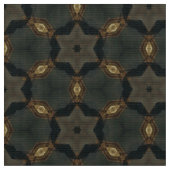Upholsterie des Musters Earthy Green and Brown Til Stoff (Nahaufnahme)