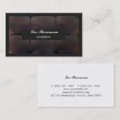 Upholsterkarte Visitenkarte (Vorne/Hinten)