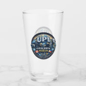 UPI VDM Glasbecher Glas (Rückseite)