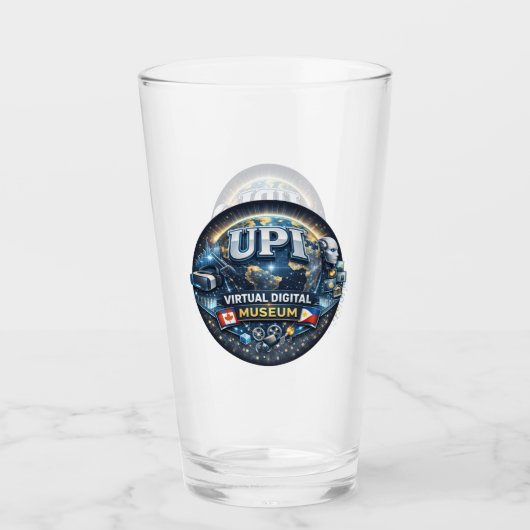 UPI VDM Glasbecher Glas (Vorderseite)