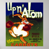 Upl Atom Carrots Poster (Vorne)