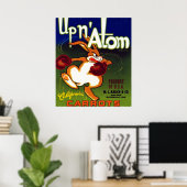 Upl Atom Carrots Poster (Heimbüro)