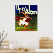 Upl Atom Carrots Poster (Küche)