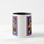 Upland Pansy Vintag Crate Label Tasse (Zentrum)