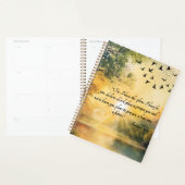 Uplifting Bible Verses Serene Nature Scenes Planer (Anzeige)