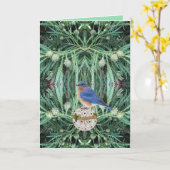 Uplifting Christmas Card with Message of Hope Karte (Gelbe Blume)