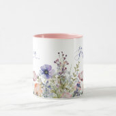 Uplifting Wildflower Bloom – Inspiring Friend Gift Tasse (Zentrum)